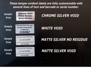 void labels
