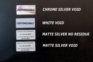 void and tamper labels