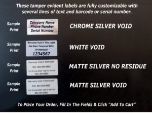 void labels