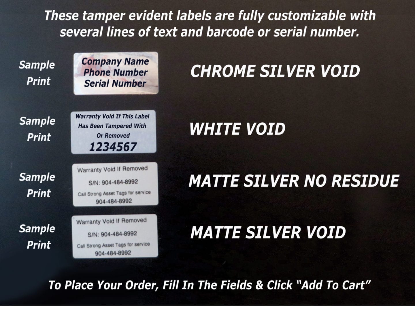 void labels