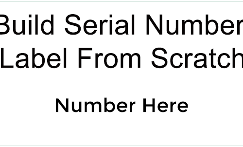 Serial Number - Build It Yourself