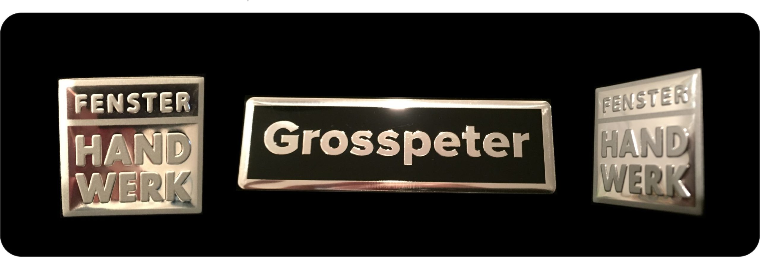 3D NAMEPLATES